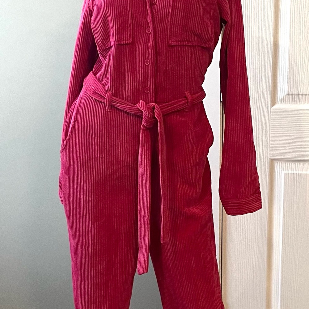 Wild Fable Pink Corduroy Jumpsuit